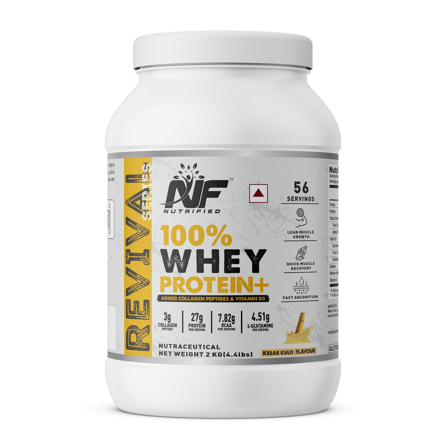 100% Whey Protein+